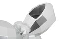 Vaza decorativa Butterfly, Mauro Ferretti, 22.5x8x15 cm, polirasina, argintiu