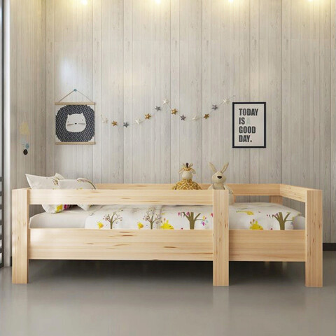 Cosulet bebelus pentru dormit Baby Nest, Dekzy, Plus 105, 196x96x55 cm, Stejar 105