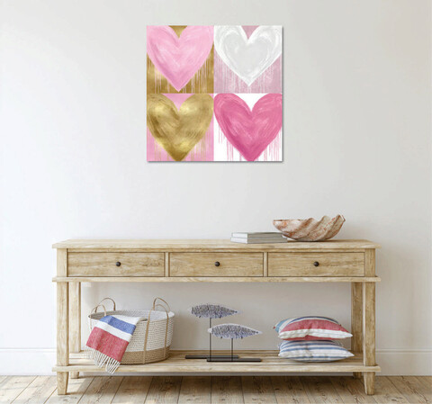 Tablou decorativ, kc442, 50% bumbac / 50% poliester, canvas imprimat, multicolor