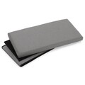 Bancheta cu spatiu de depozitare Rory, Versa, 76.5x38x37.5 cm, poliuretan, MDF, gri inchis