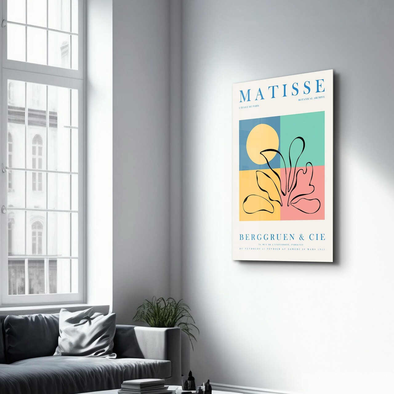 Tablou decorativ, SPR-1164, Dimensiuni: 46 x 72 cm, Multicolor - view 5