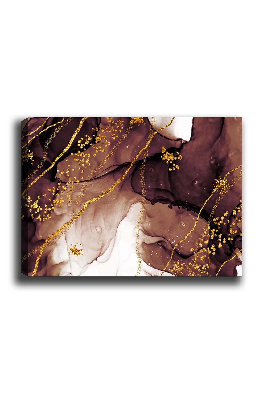 Tablou decorativ, Kanvas Tablo (70 x 100), Cadru: 100% LEMN (grosime: 3 cm), Multicolor - view 3