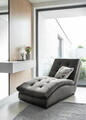 Sezlong living ELTAP, DOR-05NU, Doro, 170x85x95 cm, poliester, gri