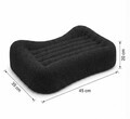 Scaun de toaletă, Hanah Home, Teddy, 45x20x35 cm, Negru