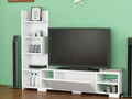 Comoda TV, Decorotika, Pera, 160x120x29.5 cm, Alb