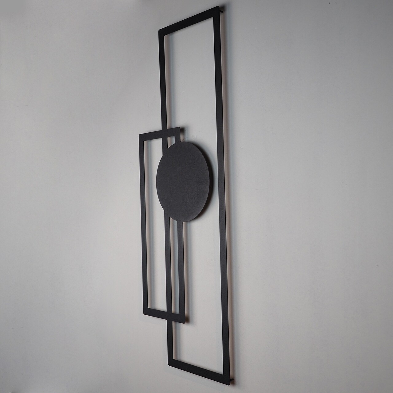 Decoratiune de perete, Trident, Dimensiune totală: 32 x 85 cm, Negru - view 3