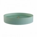 Ceas de perete Mint Green, Versa, 30 cm, plastic