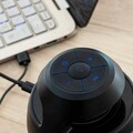 Boxa wireless si lampa LED cu efect de flacara Spekkle, InnovaGoods, Bluetooth, USB, Ø10 x 81 cm