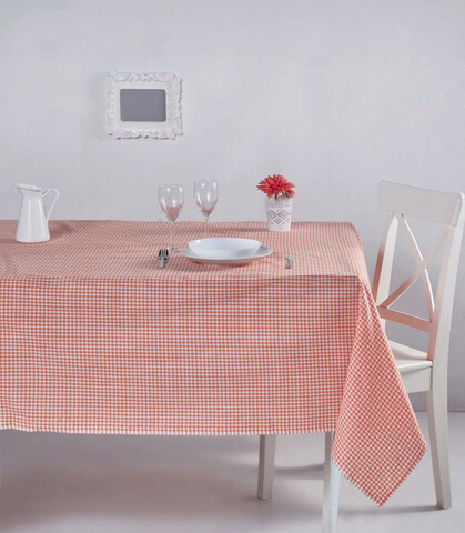 Fata de masa, DC Home, 198DCH1136, Bumbac, 170x220 cm, Portocaliu