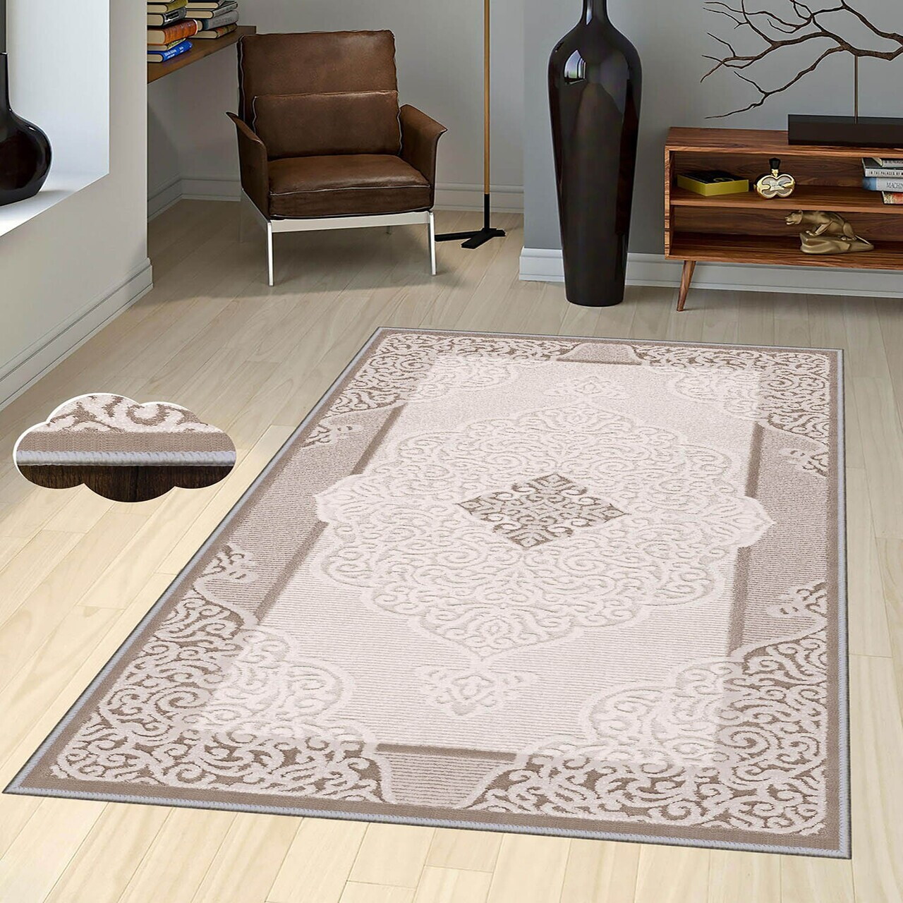 Covor Eexfab615 120x180 cm Poliester Multicolor