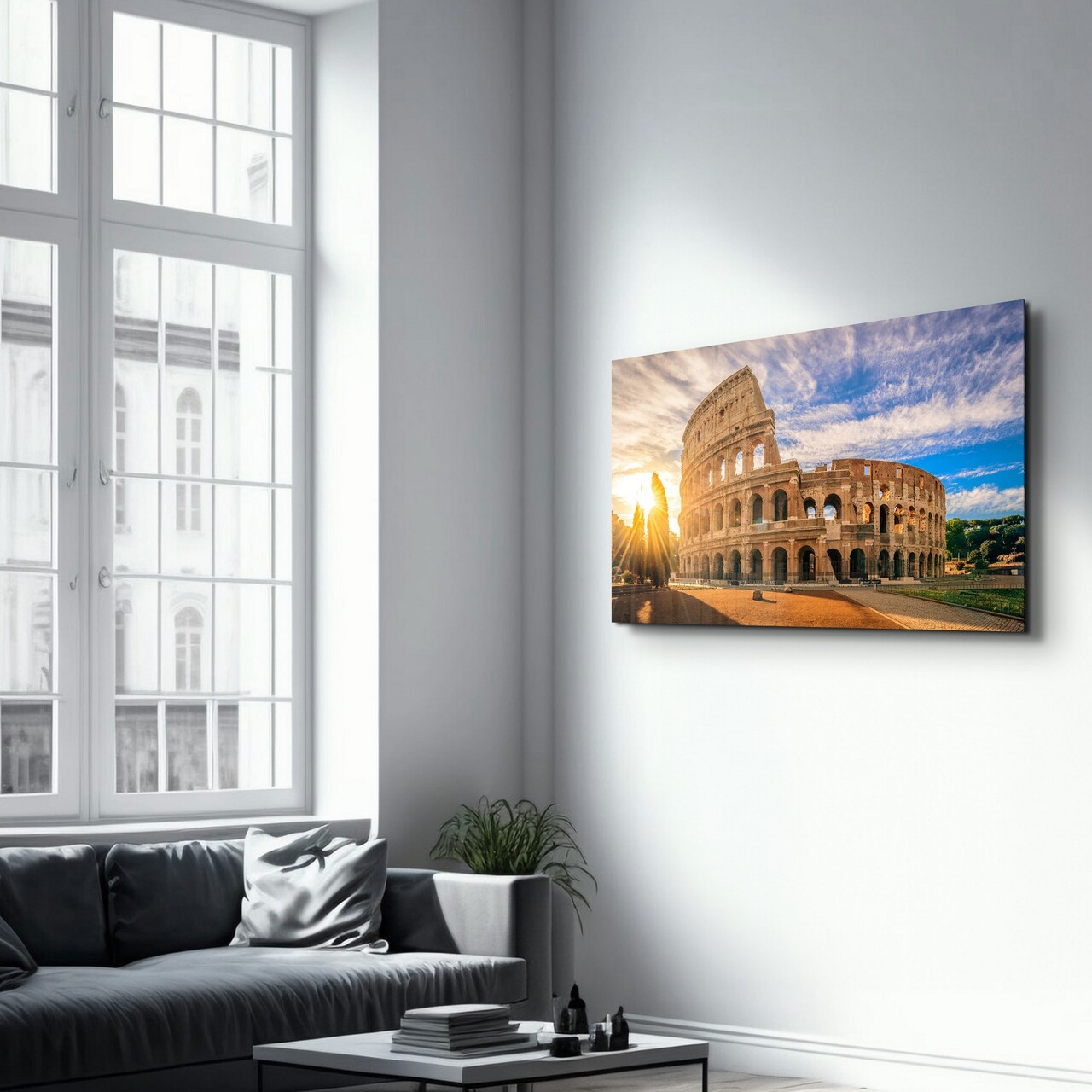 Tablou decorativ, SPR-1502, Dimensiuni: 70 x 110 cm, Multicolor - view 4