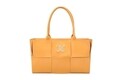 Geanta Juicy Couture 105, 40x12x25 cm, piele ecologica, galben