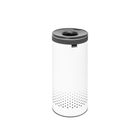 Cos de rufe, Brabantia, White, 35 L, 30x30x63.5 cm, otel, alb