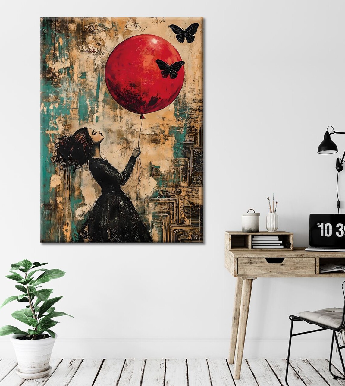 Tablou decorativ WY433 (50 x 70) Canvas imprimat Multicolor