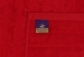 Set 3 prosoape de maini Beverly Hills Polo Club, 50x90 cm, 100% bumbac, Dark Blue/White/Red