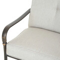 Set 2 fotolii exterior Sorrento, 70x84x95 cm, aluminiu, bronz/gri