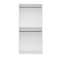 Dulap pentru haine, Minerva, Kale Membran White, 90x190x52 cm, PAL, Alb