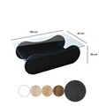 Masuta de cafea, Neostill, Brise, Negru/Transparent