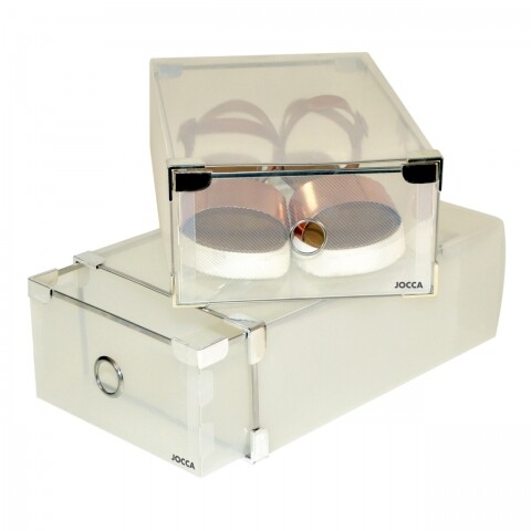 Set 2 cutii depozitare Jocca 34x22x13 cm
