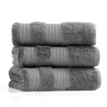 Prosop de baie, L'appartement , London Wash, 60% Bumbac/40% Bambus, Antracit