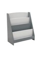 Raft depozitare carti U-Grow, 61x30x70 cm, MDF, gri