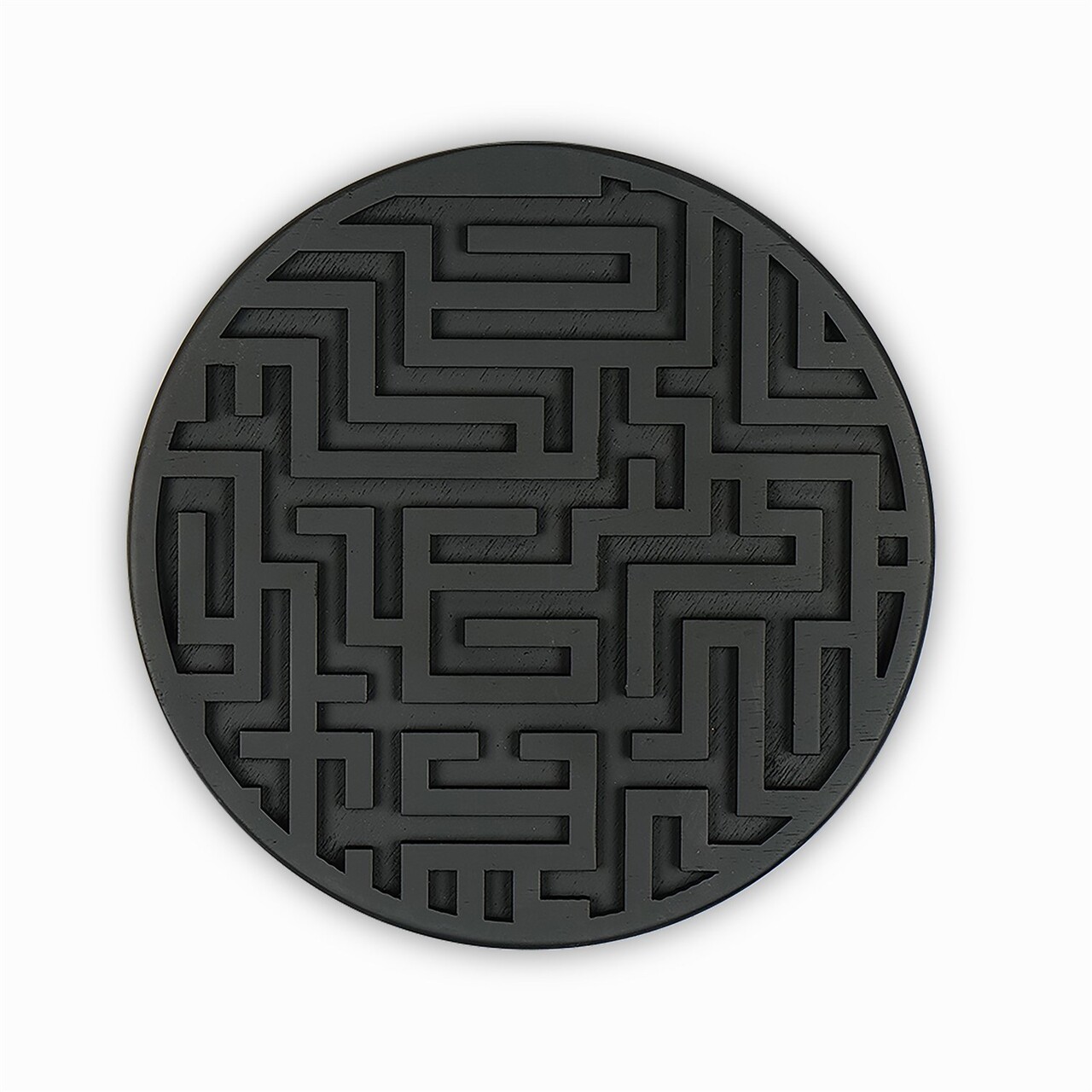 Decoratiune de perete, ART139, Dimensiuni: 33 x 33 x 2 cm, Negru - view 3