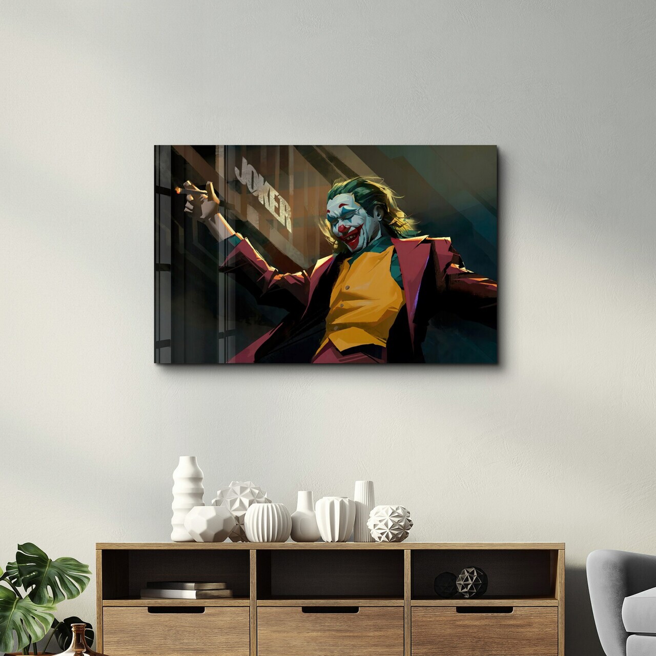 Tablou decorativ, CAM-1007, Dimensiuni: 70 x 110 cm, Multicolor — imaginea 2