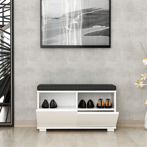 Pantofar, Minerva, Drago, 80x42x35 cm, PAL, Alb