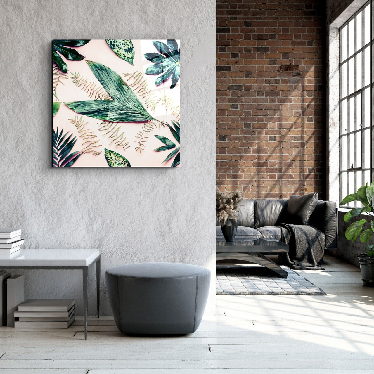 Tablou decorativ, Kgls_1101, Dimensiune: 80 x 80, Multicolor — imaginea 4