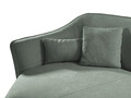 Coltar stanga 5 locuri, Hailey, Micadoni Home, 292x138x79 cm, tesatura boucle, grafit