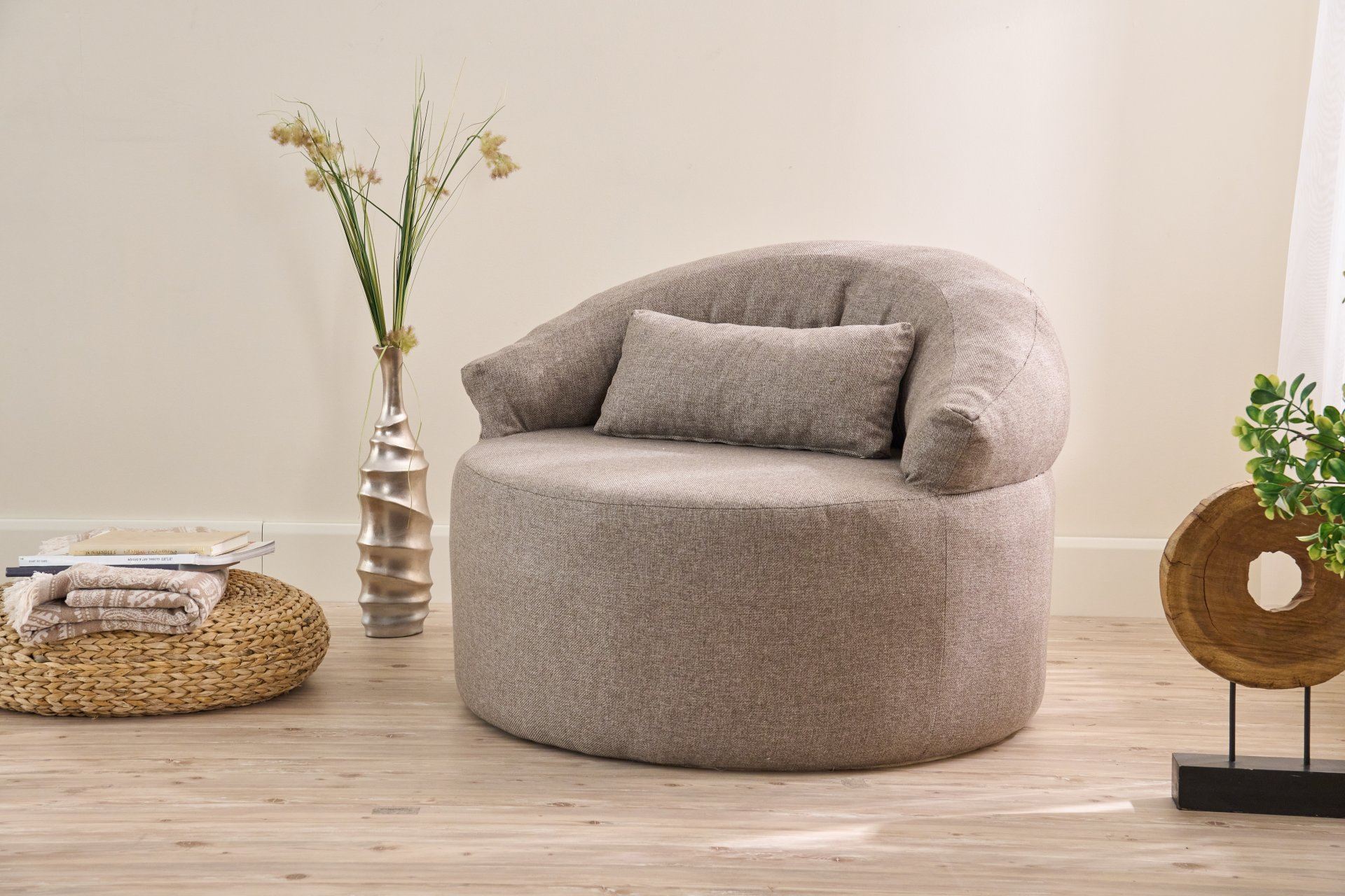 Fotoliu, Atelier del Sofa, 825BLC4729, Poliester, Maro