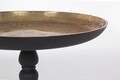 Masuta de cafea Tahir, Bizzotto, 50x62 cm, aluminiu, finisaj antichizat