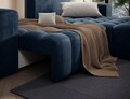 Coltar extensibil dreapta 4 locuri ELTAP, Bon-37, Bonett, 250x175x92 cm, lemn/poliester, albastru inchis