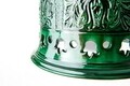 Pendul Radacini-Laleaua, Deco Republic, E27, 1x60W, ceramica, verde
