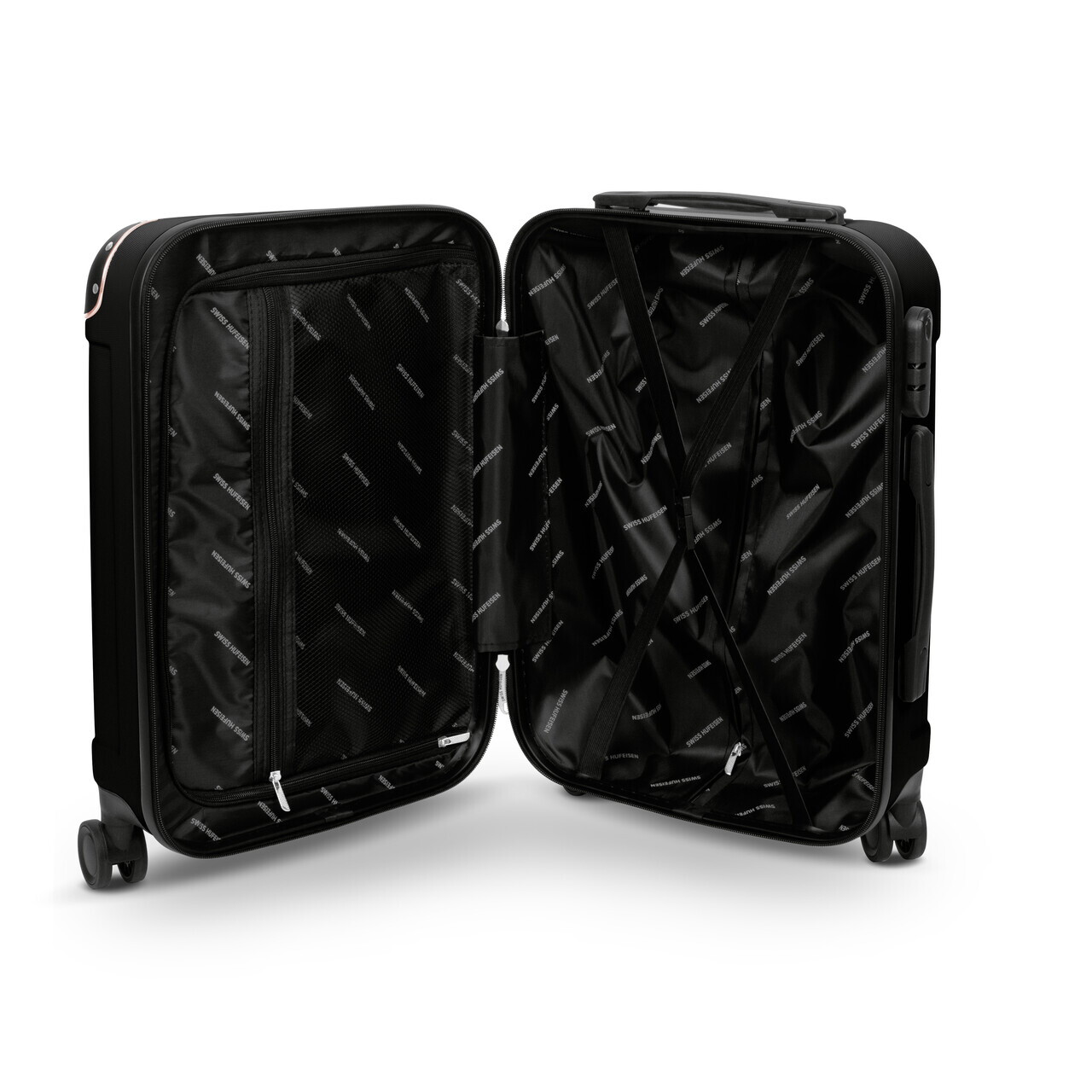 Set troler, 3 piese Swiss Hufeisen, 42 L / 65 L / 99 L, plastic, negru - view 14
