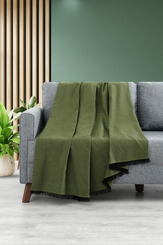 Cuvertura de pat, Lalin 200 - Green, DC Home, 70% bumbac/30% poliester