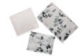 Set cuvertura pique Single, Sabine - Green, EnLora Home, Bumbac