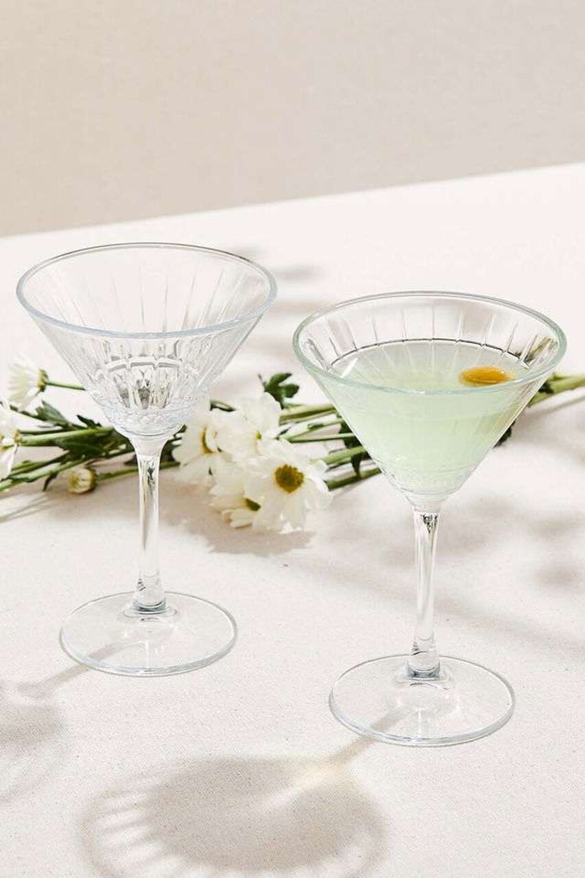 Set de pahare Martini, Hermia, 896PBH1421, Transparent - view 2
