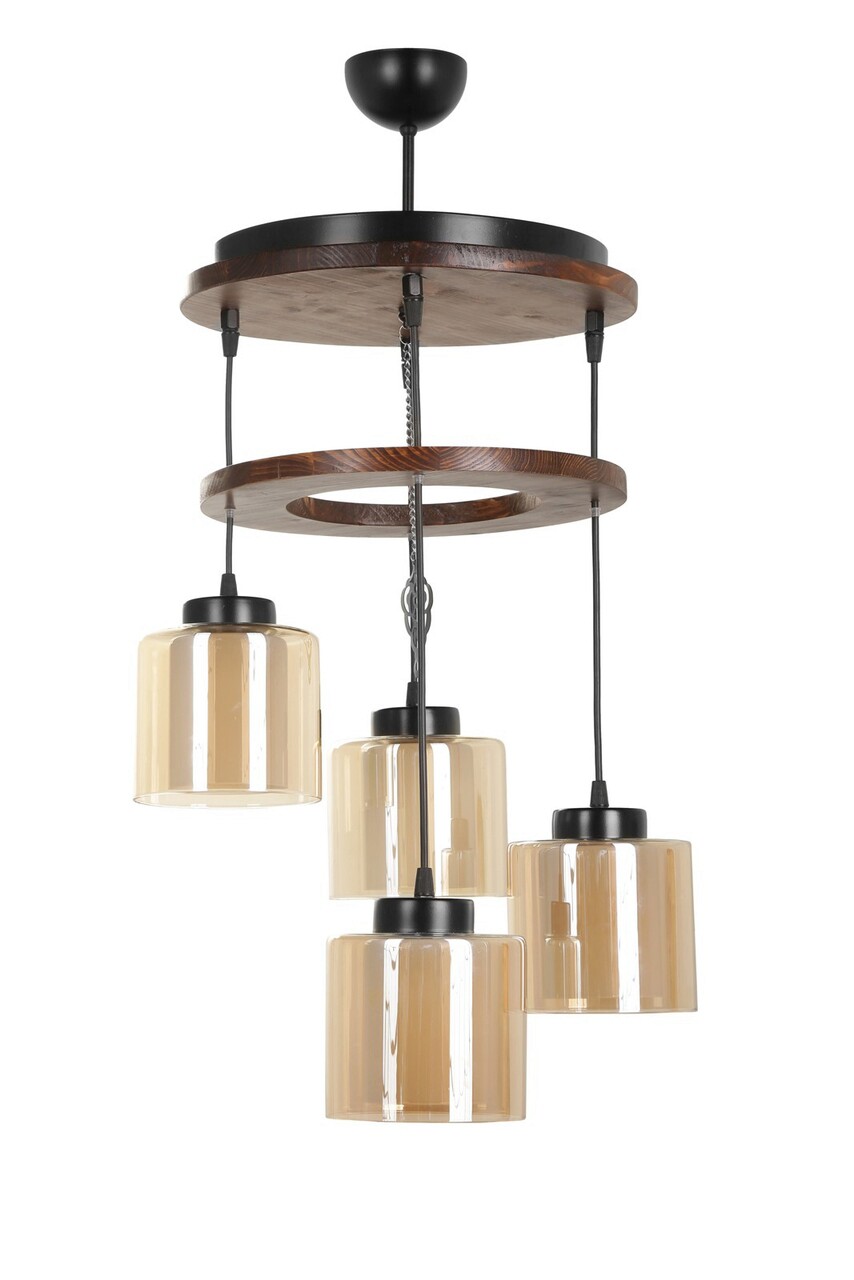 Lustra, Luin, 534LUN3385, Lemn, Vintage