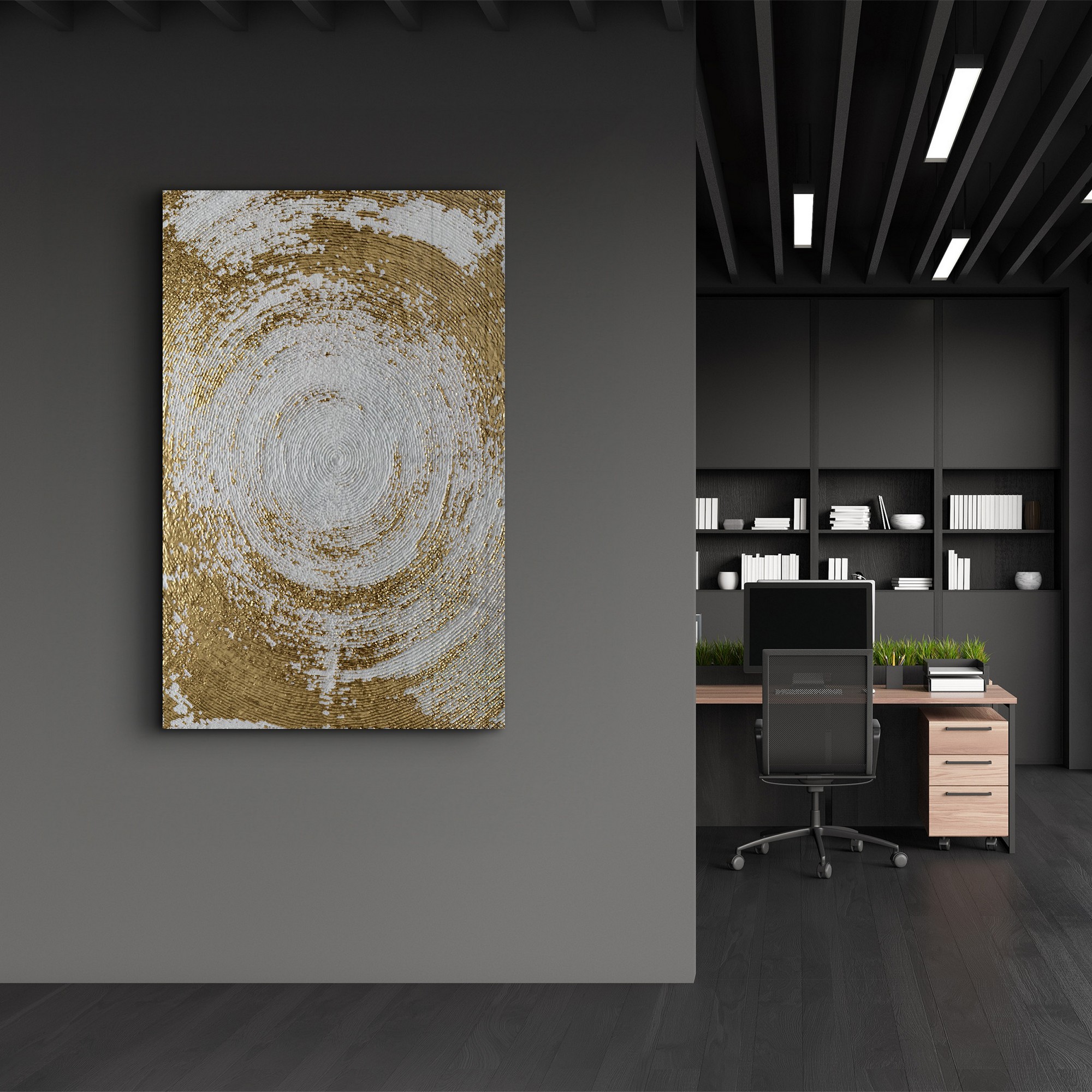 Tablou decorativ, CAM-5022, Dimensiuni: 70 x 110 cm, Multicolor