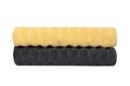 Set 2 prosoape de baie 406, Beverly Hills Polo Club, 70x140 cm, bumbac, galben/gri