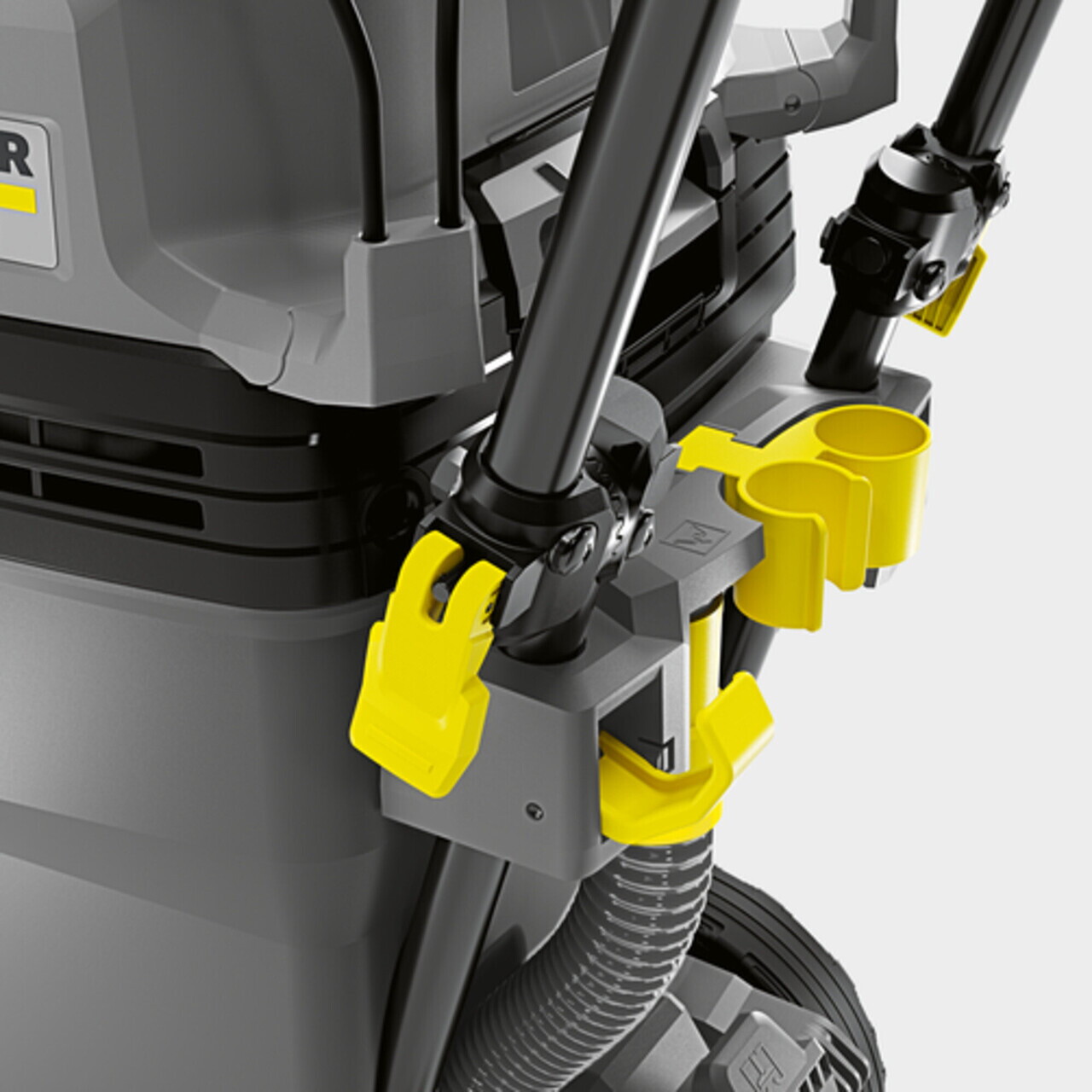 Aspirator umed-uscat profesional NT 50/1 Tact Te L, Karcher, gri — imaginea 3