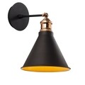 Aplica de perete, Berceste - N-680, Alby, 20 x 29 cm, 1 x E27, 40W, negru