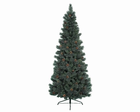 Brad de Craciun cu conuri, Lumineo, 180 cm, verde 180