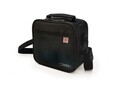 Set geanta termoizolanta pentru pranz si 2 caserole 0.6 L + 0.8 L Classic, Iris Barcelona, 21x11.5x20 cm, poliester, negru