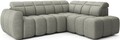 Coltar extensibil dreapta 4 locuri ELTAP, RT-100XIL, Falconn, 258x208x107 cm, lemn/poliester, verde
