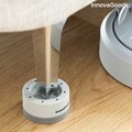 Set 4 picioare stivuibile anti-vibratii, Novib InnovaGoods, 6.7x3.5 cm