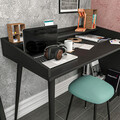 Birou, Retricy, Vanessa, 121.8x59x88.3 cm, PAL, Negru