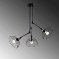 Lustra, Tatum, 584TTM1443, Metal, Negru