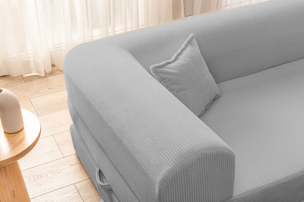 Coltar, Atelier del Sofa, 118FVL1505, Tesatura plus reiata, Gri deschis - view 4